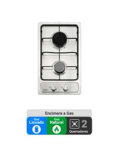 Encimera Gas Natural Albin Trotter Breit 2 Platos