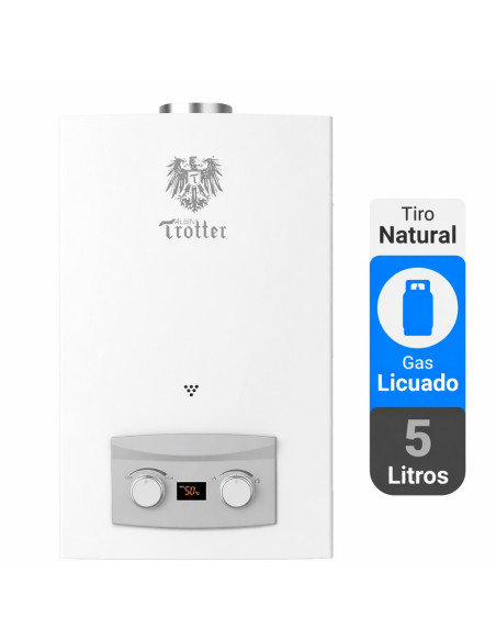 Calefón ATMD 5 Litros Tiro Natural - Gas Licuado