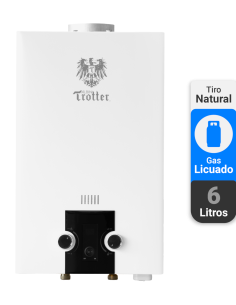 Calefont Albin Trotter 6 Litros Tiro Natural Gas Licuado N24