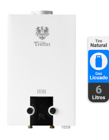 Calefont Albin Trotter 6 Litros Tiro Natural...