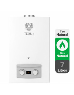 Calefont Albin Trotter 7 Litros Tiro Natural Gas Natural