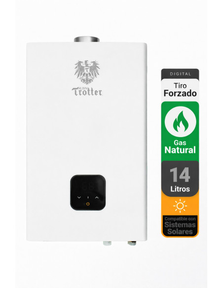 Calefont Albin Trotter 14 Litros Tiro Forzado Gas Natural