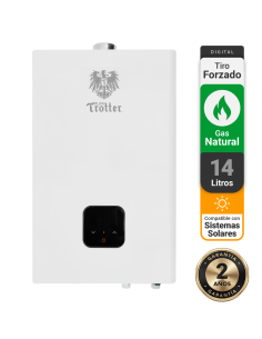 Calefont Albin Trotter 14 Litros Tiro Forzado Gas Natural