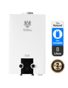 Calefont Albin Trotter 8 Litros Tiro Natural Gas Licuado N24