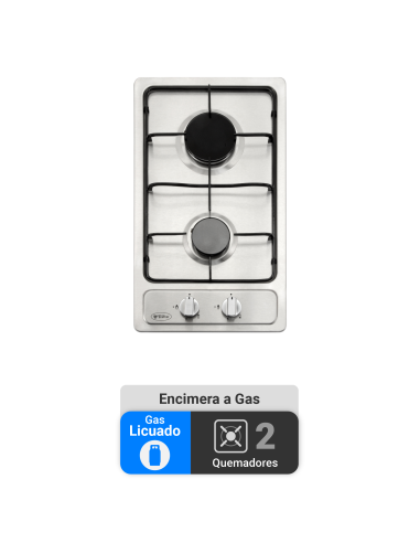 Encimera Gas Licuado Albin Trotter Breit 2 Platos