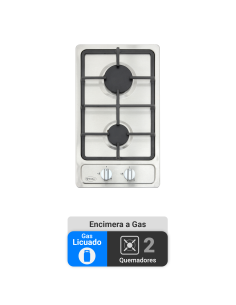 Encimera Gas Licuado Albin Trotter Breit FF 2 Platos