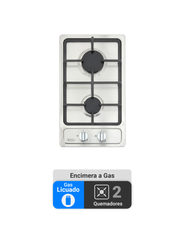 Encimera Gas Licuado Albin Trotter Breit FF 2...