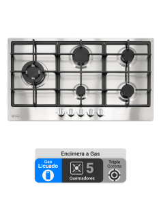 Encimera Gas Licuado Albin Trotter Breit Pro 90 5 Platos