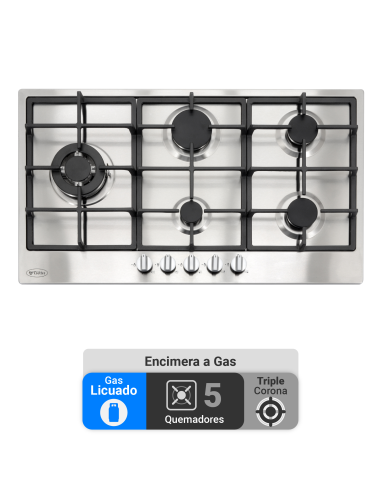 Encimera Gas Licuado Albin Trotter Breit Pro 90...