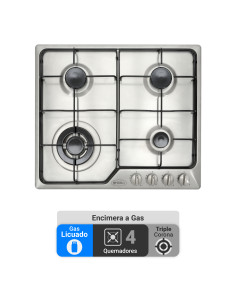 Encimera Gas Licuado Albin Trotter Exclusive 60 FFD 4 Platos