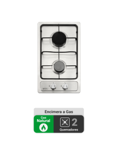 Encimera Gas Natural Albin Trotter Breit 2 Platos