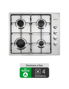 Encimera Gas Natural Albin Trotter Breit 60 4 Platos