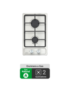 Encimera Gas Natural Albin Trotter Breit FF 2 Platos