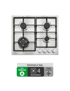 Encimera Gas Natural Albin Trotter Breit Pro 60 4 Platos
