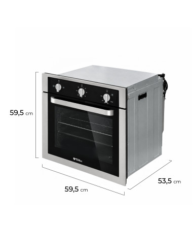 Horno Gas Licuado Empotrable Albin Trotter...