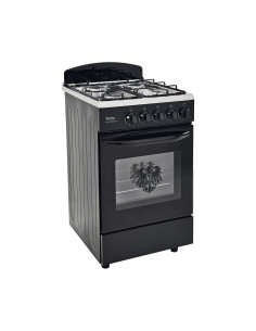 Cocina a gas ESSEN 4P 4 platos Negro Matte 2