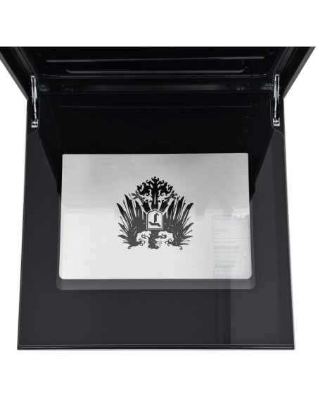 Cocina a gas ESSEN 4P 4 platos Negro Matte