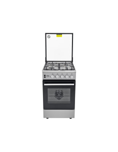 Cocina a gas ESSEN 4P PLUS 4 platos Acero Inoxidable