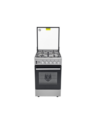 Cocina a gas ESSEN 4P PLUS 4 platos Acero...