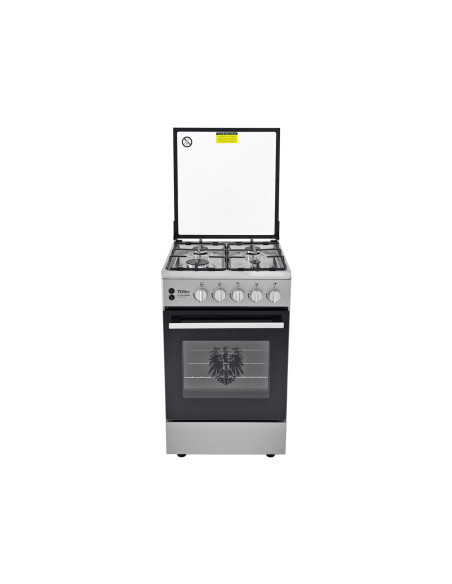 Cocina a gas ESSEN 4P PLUS 4 platos Acero Inoxidable