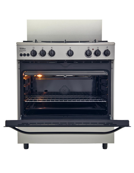 Cocina a gas ESSEN 5P PRO 5 platos Convector y Grill