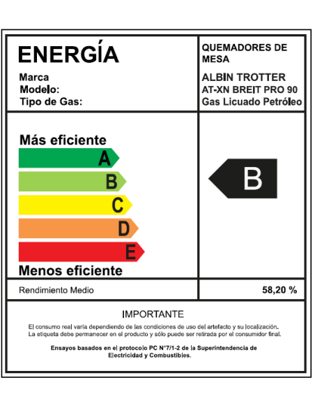 Encimera Gas Licuado Albin Trotter Breit Pro 90 5 Platos