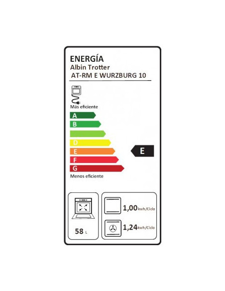 HORNO ELÉCTRICO AT-RM E WURZBURG 10