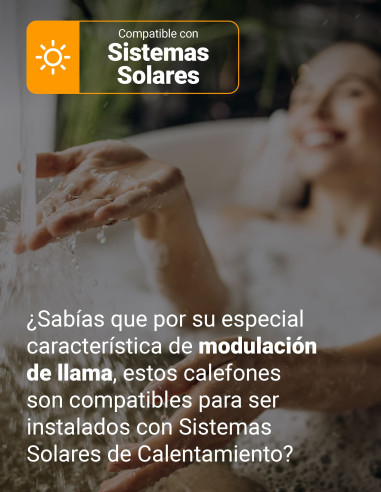 Calefón ATMD 10 Litros Tiro Forzado Digital