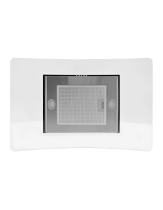 Campana de Isla Albin Trotter Curvex 90 cm Inox/Vidrio 2