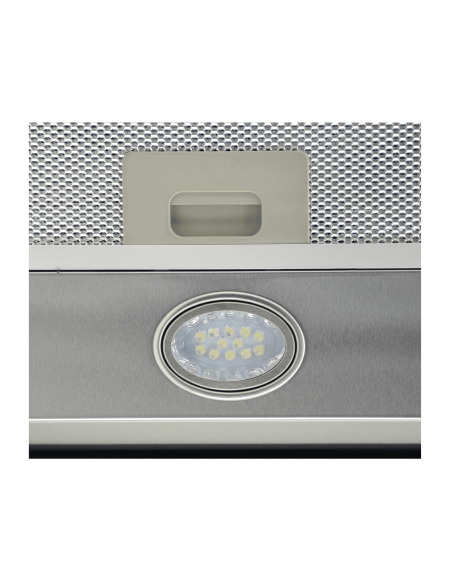 Campana de Isla Albin Trotter Curvex 90 cm Inox/Vidrio