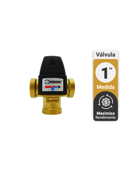 VÁLVULA MEZCLADORA TERMOSTÁTICA 1"
