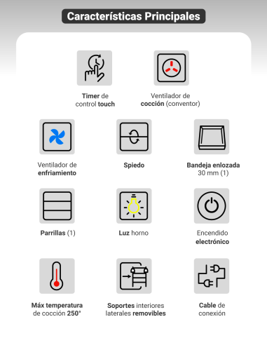 HORNO ELÉCTRICO AT-RM E WURZBURG 10