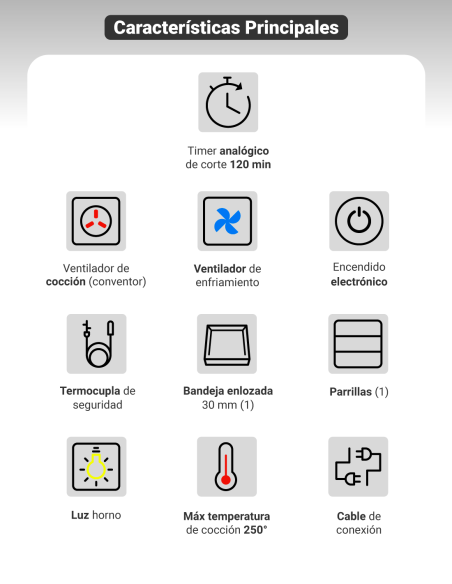 HORNO A GAS AT-XN HAMMER N19