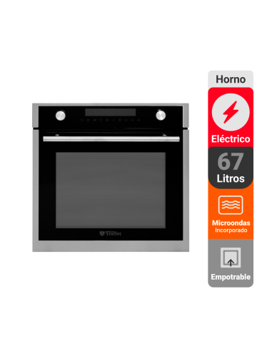 Horno Eléctrico Empotrable con Microondas Sky Twin