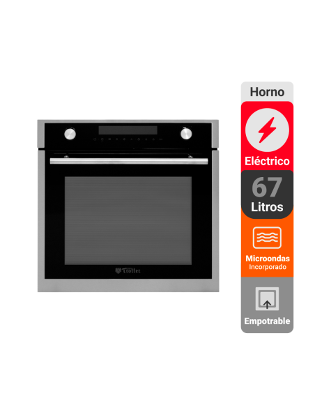 Horno Eléctrico Empotrable con Microondas Sky Twin