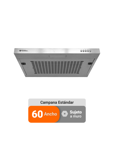 Campana de Cocina Albin Trotter Essential 60 cm...