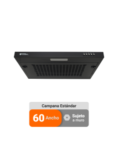 Campana AT-MD Essential 601 N21 Negra (Incluye Filtro de...