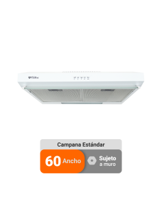 Campana de Cocina Albin Trotter Rein 60 cm Blanca