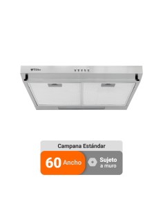 CAMPANA AT-XN REIN 60 INOX