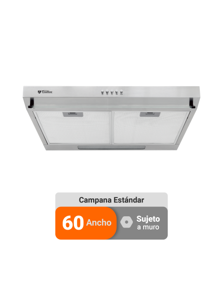 CAMPANA AT-XN REIN 60 M2 INOX