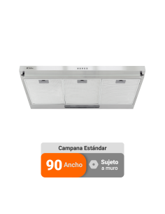 Campana AT-XN Rein 90 2 Motores Inox