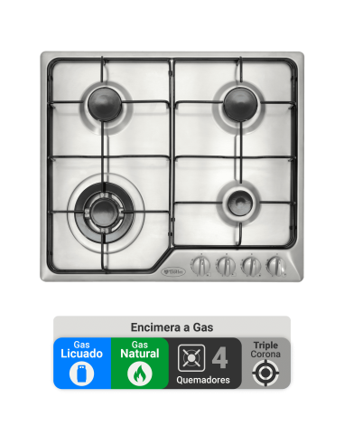 Encimera Gas Licuado Albin Trotter Exclusive 60...