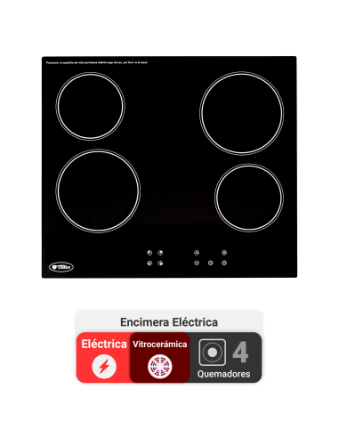 Encimera Eléctrica Albin Trotter Glaskeramik...