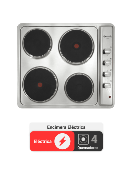 Encimera Eléctrica Albin Trotter Strom 4 Platos