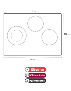ENCIMERA AT-XN GLASS FEIN 3P 2