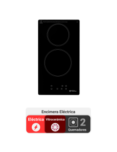 Encimera Eléctrica Albin Trotter Vitro 2 Platos