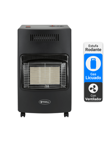 ESTUFA RODANTE ATDM CON VENTILADOR