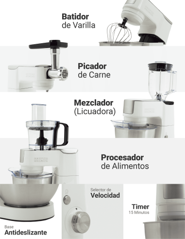 CENTRO DE COCINA AT-MD KÜCHE 4.5 LTS