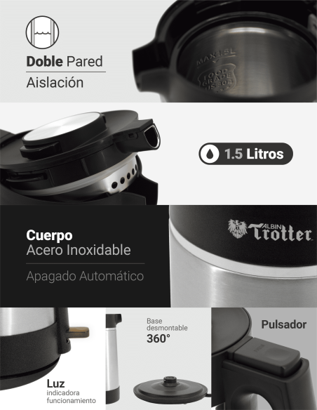 TERMO HERVIDOR AT-MD DAMPF EFFIZ