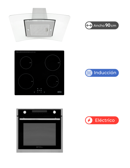 Kit Cocina Sky Twin Induktion Isla